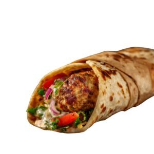 Chicken Seekh Kebab Kathi Roll