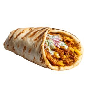 Afghani Chicken Kathi Roll