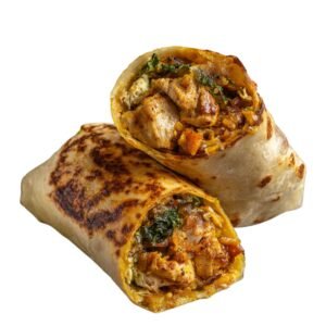 Achaari Chicken Kathi Roll