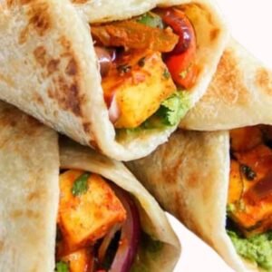 Peri Peri Paneer Kathi Roll