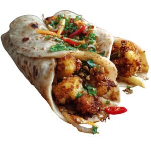 Cauliflower 65 Kathi Roll