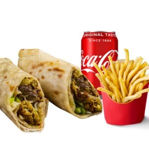 Hara Bhara Kebab Kathi Roll Meal