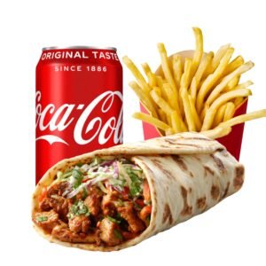 Tandoori Chicken Kathi Roll Meal