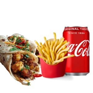 Cauliflower 65 Kathi Roll