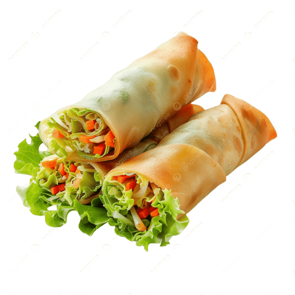 Classic Vegetarian Roll Meal