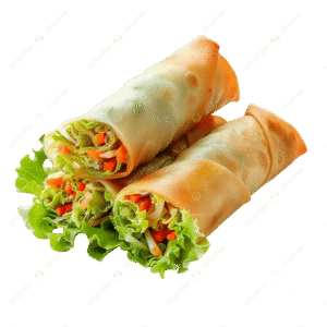 Classic Vegetarian Roll Meal