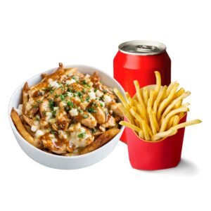 Roti Roll Poutine Non-Vegetarian Meal