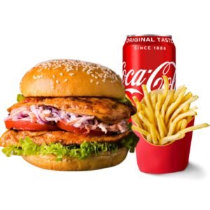 Peri Peri Chicken Burger Meal