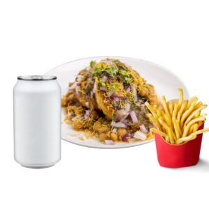 Chana-e-Tikki Bowl (3 Tikki) Meal