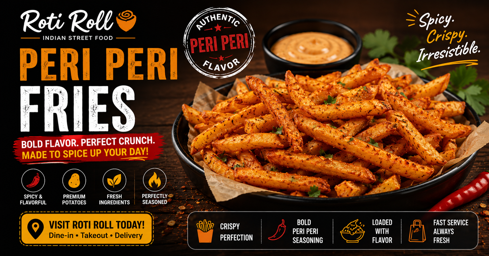 peri peri fries