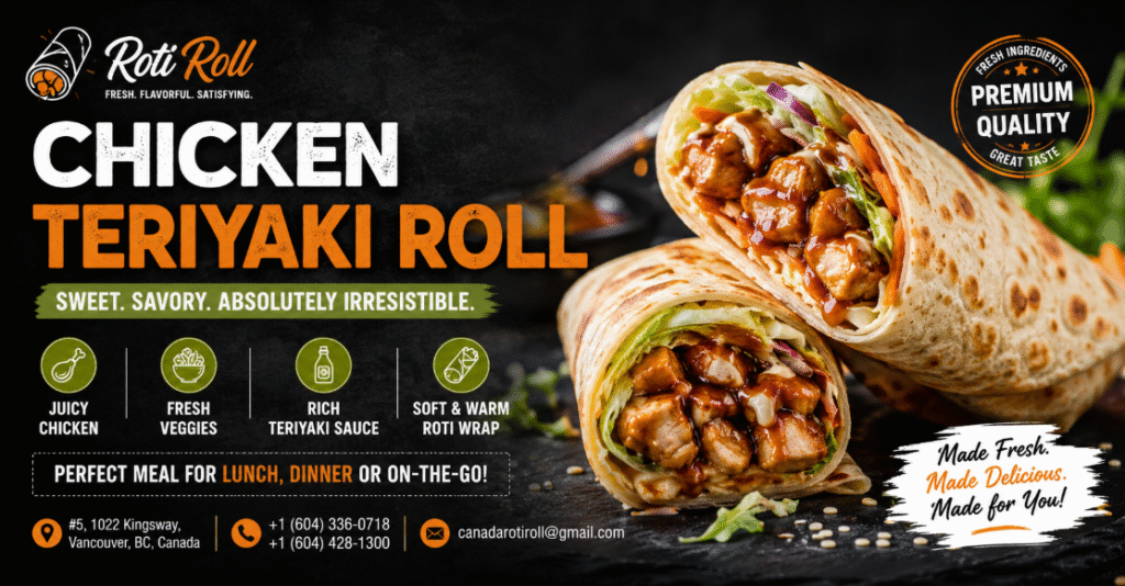 Chicken Teriyaki Roll – A Delicious Asian Fusion Treat