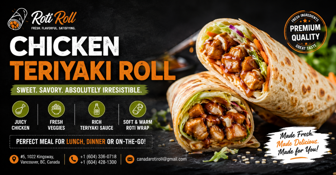 Chicken Teriyaki Roll – A Delicious Asian Fusion Treat