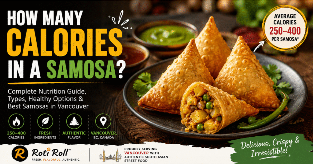 how many calories in a samosa
