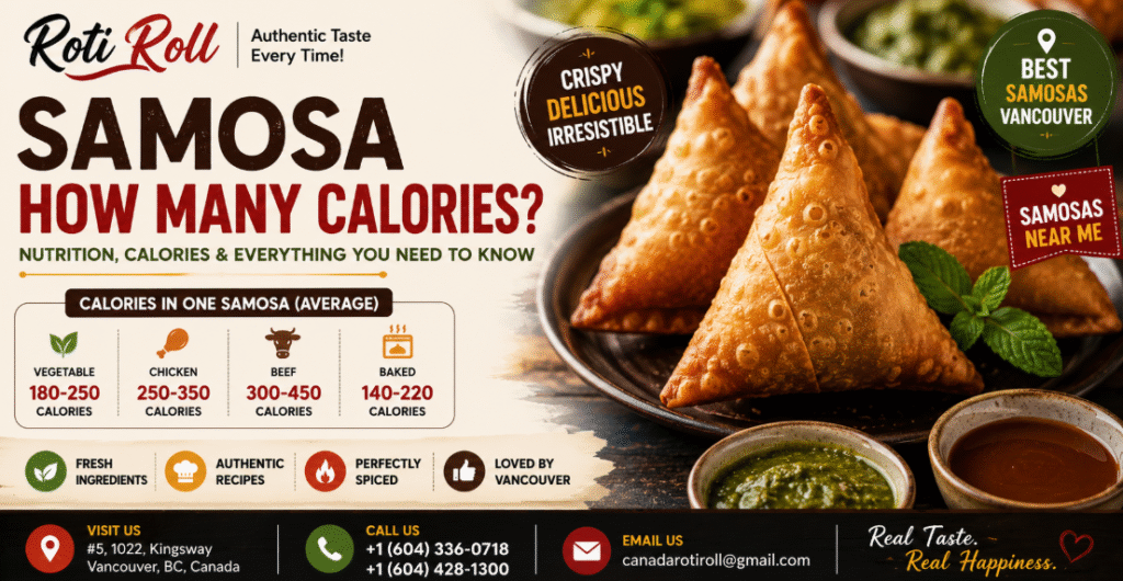 samosa how many calories