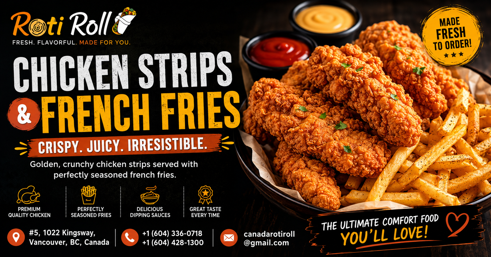 Family-Friendly Chicken Strips and French Fries Everyone Will Enjoy