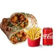 Veg Manchurian Kathi Roll Meal