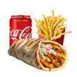 Afghani Chicken Kathi Roll Meal