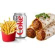 Chicken Kofta Roll Meal